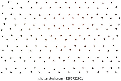 Dark Red vector  gradient triangles pattern. Colorful illustration in abstract style with triangles. New template for your brand book.