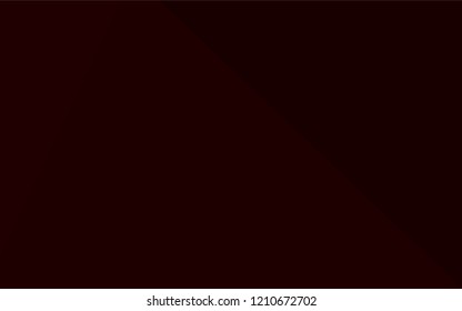 Dark Red vector hexagon mosaic cover. Glitter abstract illustration with an elegant design. The template can be used as a background for cell phones.