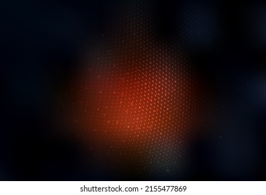 Dark Red vector Illustration with set of shining colorful abstract circles. Beautiful colored illustration with blurred circles in nature style. Modern template for landing page.