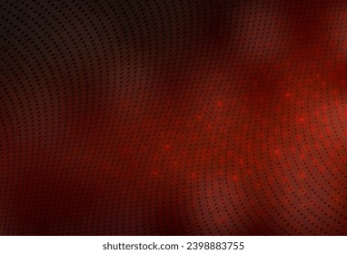 Dark Red vector Illustration with set of shining colorful abstract circles. Beautiful colored illustration with blurred circles in nature style. Wallpaper for a cell phone.