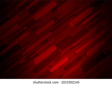 Dark Red vector indian curved texture. Glitter abstract illustration with doodles and Zen tangles. A new texture for your design.