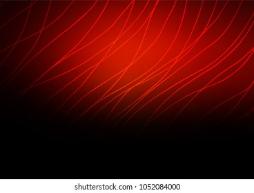 Dark Red vector indian curved pattern. Blurred decorative design in Indian style with lines. The pattern can be used for coloring books and pages for kids.