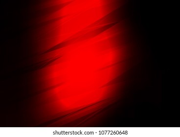 Dark Red vector indian curved template. A vague abstract illustration with doodles in Indian style. The pattern can be used for coloring books and pages for kids.