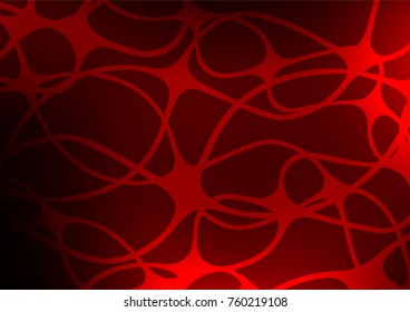 Dark Red vector indian curved texture. Blurred decorative design in Indian style with Zen tangles. The doodle design can be used for your web site.