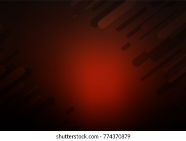 Dark Red vector indian curved template. Ethnic elegant natural pattern with gradient. The elegant pattern can be used as a part of a brand book.