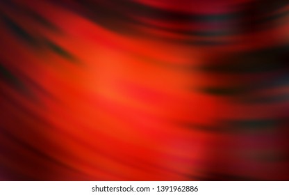 Dark Red vector layout with bent lines. Colorful geometric sample with gradient lines.  New composition for your brand book.