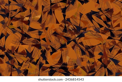 Dark Red vector layout with bent lines.