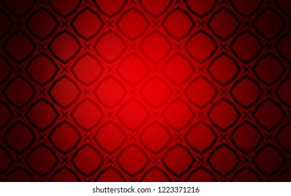 Dark Red vector layout with bright stars. Decorative illustration with stars on abstract template. Smart design for your business advert.