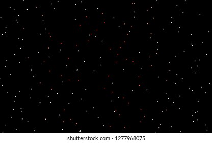 Dark Red vector layout with bright stars. Glitter abstract illustration with colored stars. The pattern can be used for new year ad, booklets.