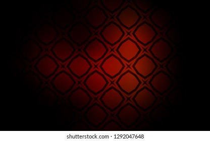 Dark Red vector layout with bright stars. Modern geometrical abstract illustration with stars. Smart design for your business advert.