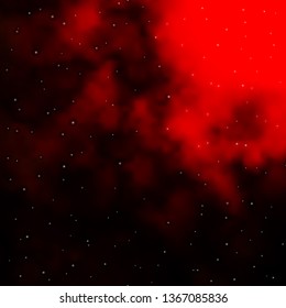 Dark Red vector layout with bright stars. Blur decorative design in simple style with stars. Design for your business promotion.