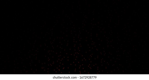 Dark Red vector layout with bright stars. Blur decorative design in simple style with stars. Best design for your ad, poster, banner.