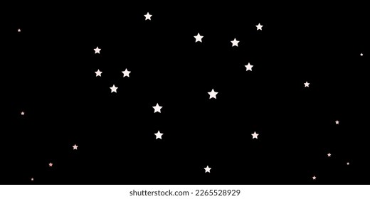 Dark Red vector layout with bright stars. Blur decorative design in simple style with stars. Pattern for wrapping gifts.