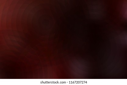 Dark Red vector layout with circle shapes. Blurred decorative design in abstract style with bubbles. New design for ad, poster, banner of your website.