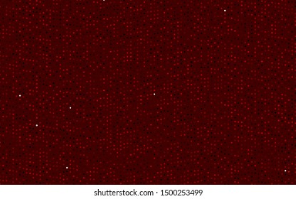 Dark Red vector layout with circle shapes. Blurred bubbles on abstract background with colorful gradient. Pattern for ads, booklets.