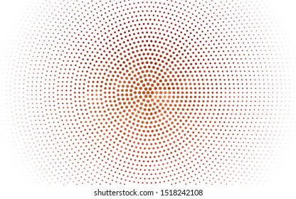 Dark Red vector  layout with circle shapes. Modern abstract illustration with colorful water drops. New template for your brand book.