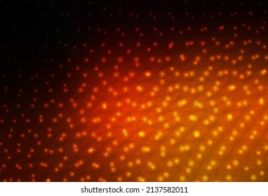 Dark Red vector layout with circle shapes. Blurred decorative design in abstract style with bubbles. Design for poster, banner of websites.