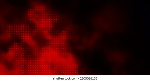 Dark Red vector layout with circle shapes. Abstract illustration with colorful spots in nature style. Design for posters, banners.