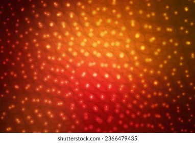 Dark Red vector layout with circle shapes. Modern abstract illustration with colorful water drops. Pattern for beautiful websites.