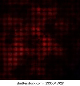 Dark Red vector layout with circles. Abstract colorful disks on simple gradient background. Pattern for websites, landing pages.