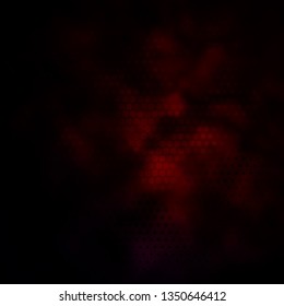Dark Red vector layout with circles. Modern abstract illustration with colorful circle shapes. New template for your brand book.