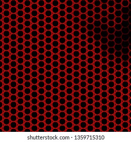 Dark Red vector layout with circles. Abstract decorative design in gradient style with bubbles. New template for your brand book.