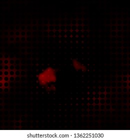 Dark Red vector layout with circles. Illustration with set of shining colorful abstract spheres. New template for your brand book.