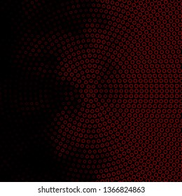 Dark Red vector layout with circles. Abstract illustration with colorful spots in nature style. New template for your brand book.