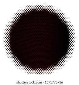 Dark Red vector layout with circles. Abstract colorful disks on simple gradient background. Pattern for websites, landing pages.