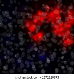 Dark Red vector layout with circles. Abstract illustration with colorful spots in nature style. New template for your brand book.