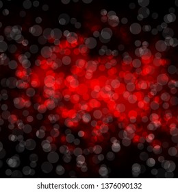 Dark Red vector layout with circles. Abstract colorful disks on simple gradient background. New template for your brand book.