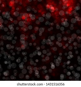 Dark Red vector layout with circles. Abstract colorful disks on simple gradient background. Design for your commercials.