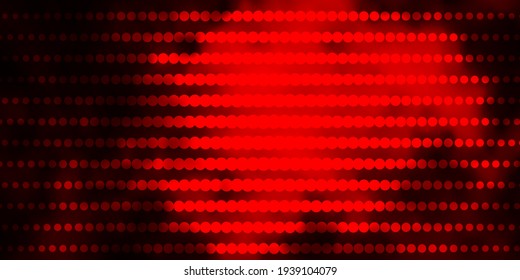 Dark Red vector layout with circles. Glitter abstract illustration with colorful drops. Design for your commercials.