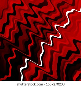 Dark Red vector layout with circular arc. Bright sample with colorful bent lines, shapes. Pattern for websites, landing pages.