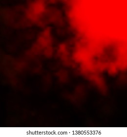 Dark Red vector layout with cloudscape. Abstract illustration with colorful gradient clouds. Pattern for your commercials.