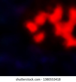 Dark Red vector layout with cloudscape. Gradient illustration with colorful sky, clouds. Template for websites.