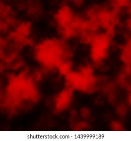 Dark Red vector layout with cloudscape. Gradient illustration with colorful sky, clouds. Template for websites.