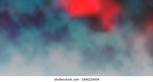 Dark Red vector layout with cloudscape. Shining illustration with abstract gradient clouds. Template for landing pages.