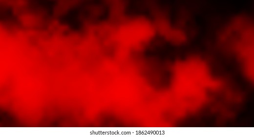Dark Red vector layout with cloudscape. Colorful illustration with abstract gradient clouds. Template for landing pages.
