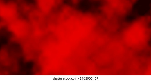 Dark Red vector layout with cloudscape. Gradient illustration with colorful sky, clouds. Pattern for your commercials.