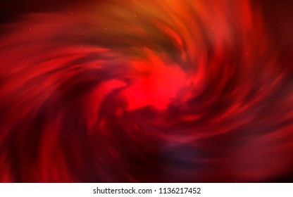 Dark Red vector layout with cosmic stars. Blurred decorative design in simple style with galaxy stars. Pattern for astrology websites.