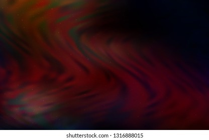 Dark Red vector layout with cosmic stars. Shining colored illustration with bright astronomical stars. Pattern for astrology websites.