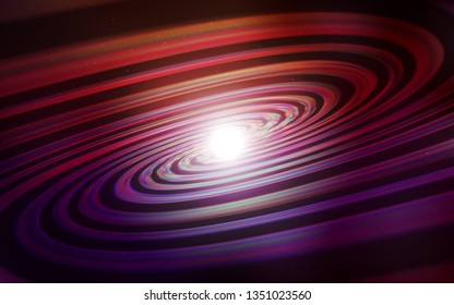 Dark Red vector layout with cosmic stars. Shining colored illustration with bright astronomical stars. Pattern for astronomy websites.