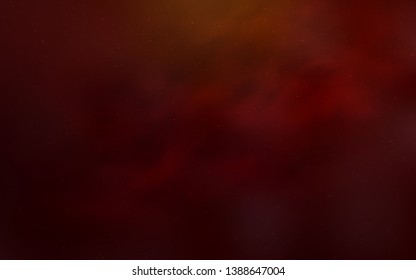 Dark Red vector layout with cosmic stars. Shining colored illustration with bright astronomical stars. Pattern for astrology websites.
