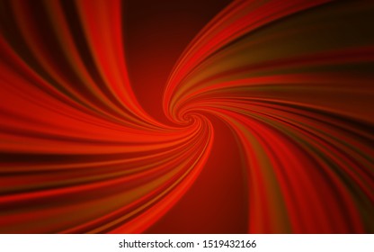 Dark Red vector layout with curved lines. Colorful abstract illustration with gradient lines. Elegant pattern for a brand book.