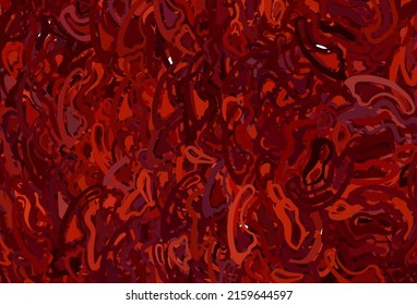 Dark Red vector layout with curved lines. A shining illustration, which consists of curved lines. Best design for your business.