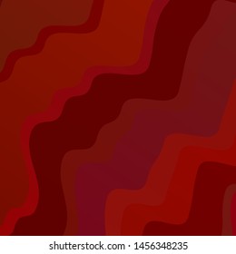 Dark Red vector layout with curves. Bright illustration with gradient circular arcs. Pattern for websites, landing pages.
