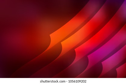 Dark Red vector layout with flat lines. Blurred decorative design in simple style with lines. Smart design for your business advert.