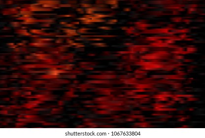 Dark Red vector layout with flat lines. Decorative shining illustration with lines on abstract template. Smart design for your business advert.
