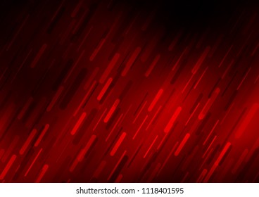 Dark Red vector layout with flat lines. Shining colored illustration with narrow lines. Smart design for your business advert.